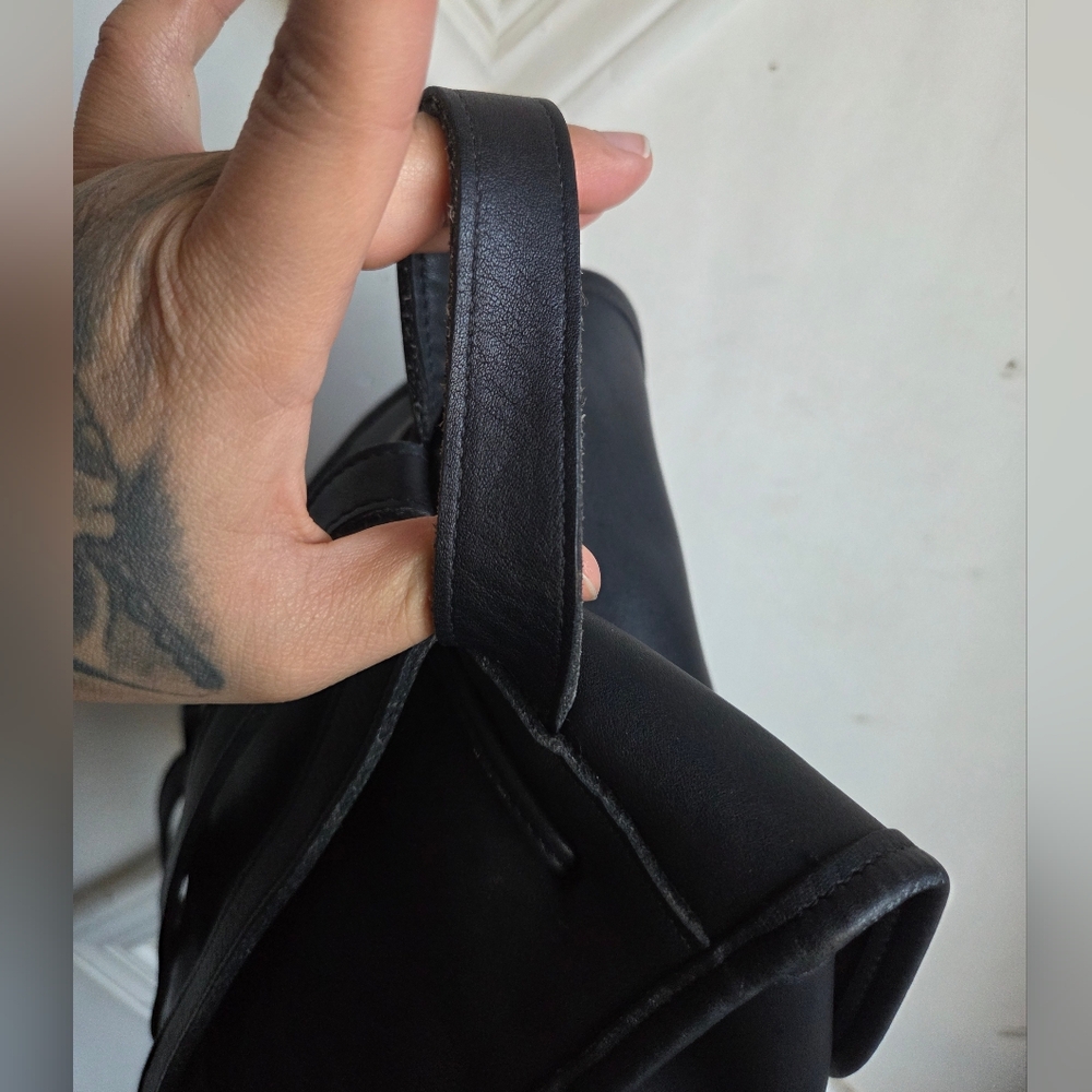 Vintage Coach Large Daypack With Nickle 🖤 9791 - Picture 15 of 15